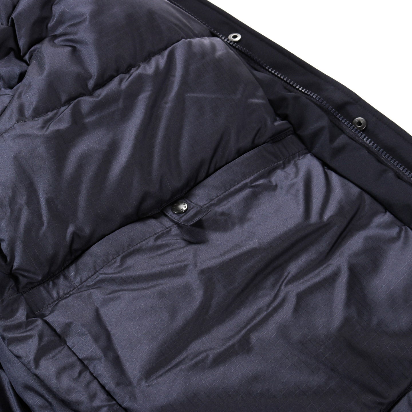 NANAMICA GORE-TEX DOWN COAT NAVY