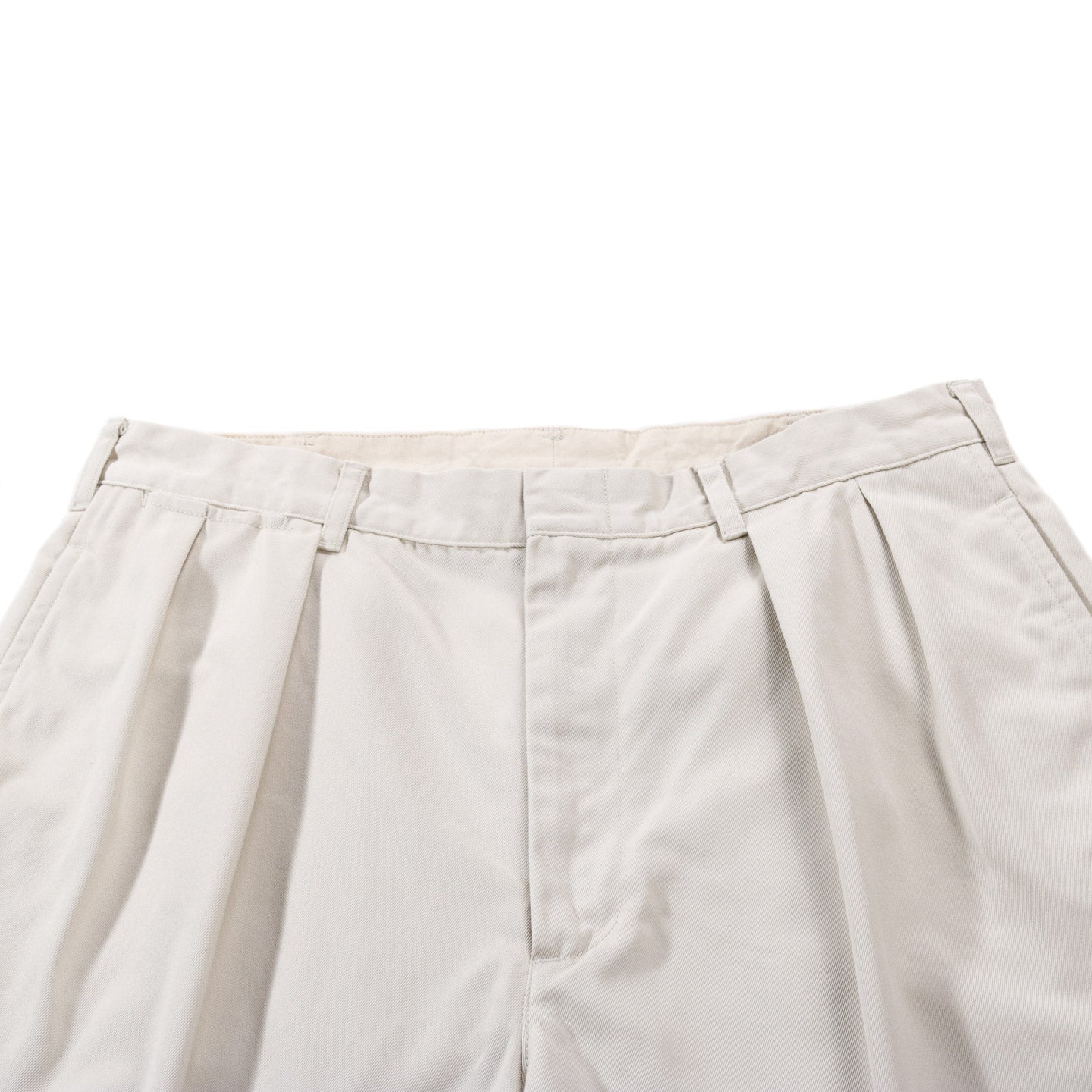 NANAMICA DOUBLE PLEAT CHINO SHORTS DRY SAND