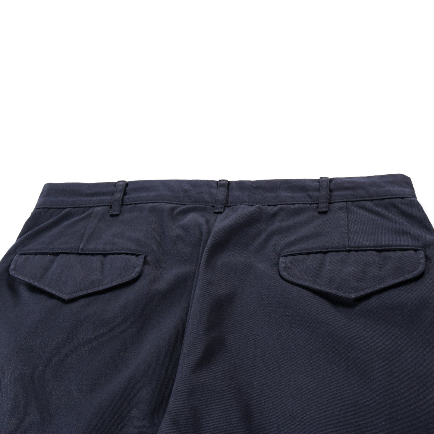 NANAMICA DOUBLE PLEAT CHINO SHORTS NAVY