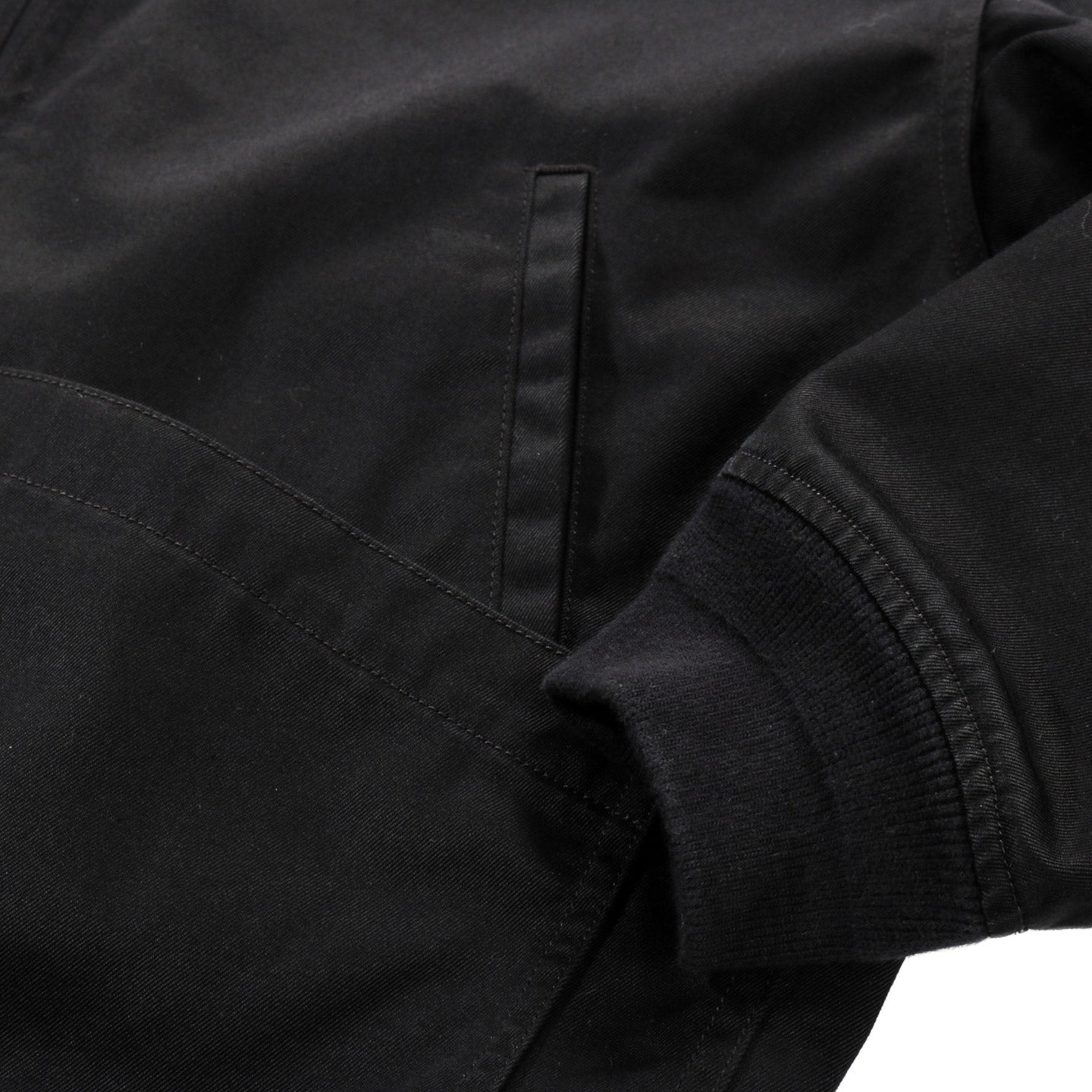 NANAMICA WINDSTOPPER CHINO DECK JACKET BLACK