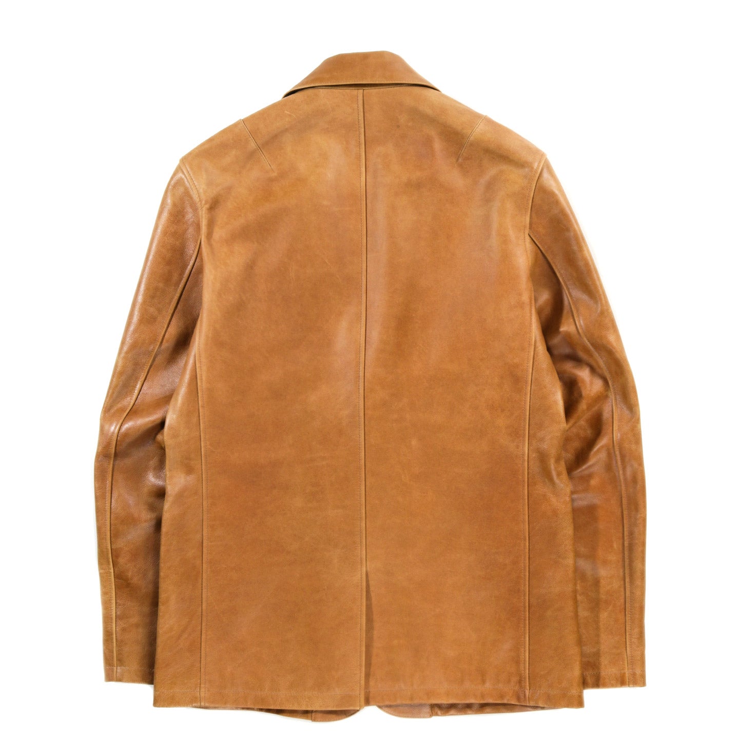 OUR LEGACY OPENING BLAZER BURNT SUGAR LEATHER