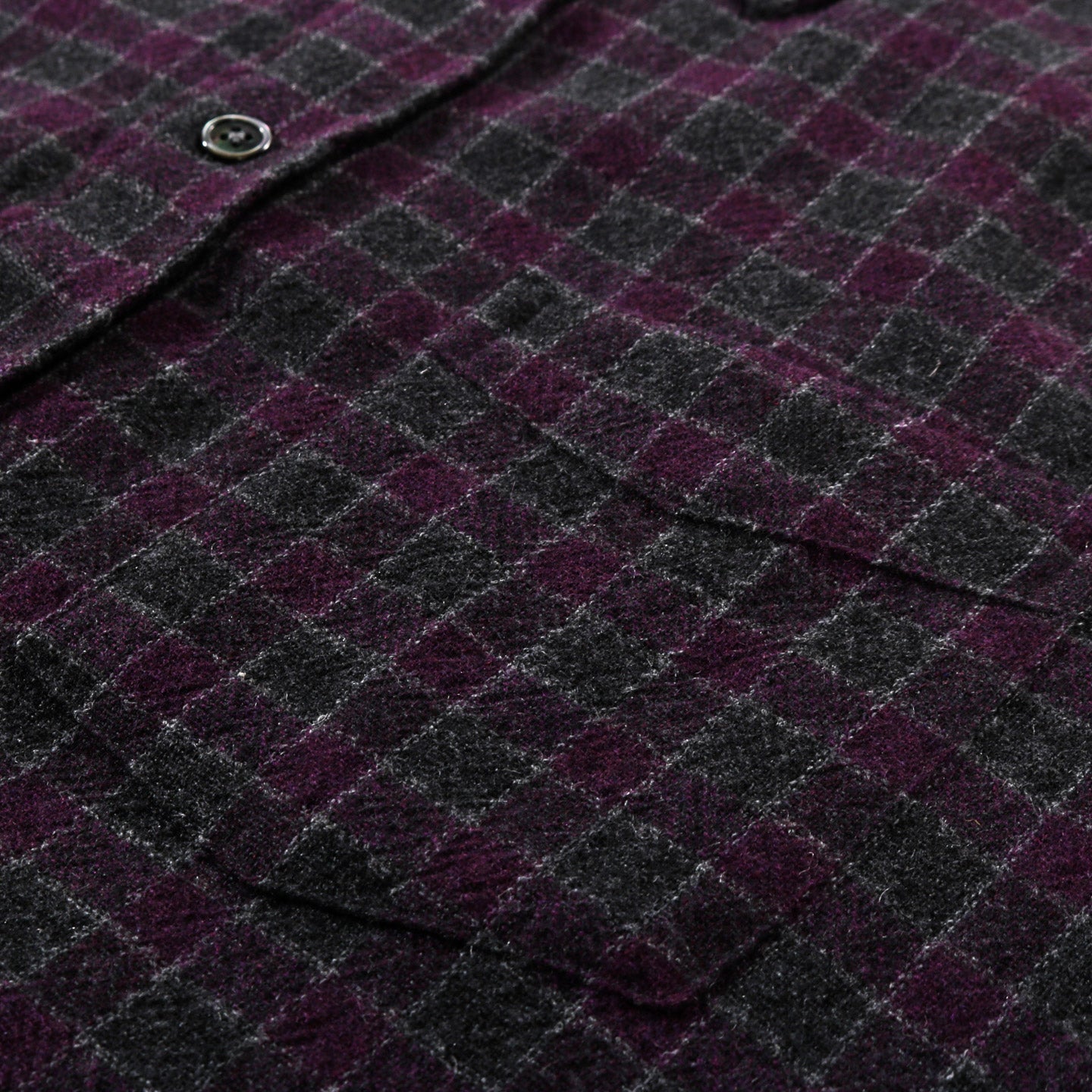 OUR LEGACY BORROWED BD SHIRT SOPHOMORE CHECK RURAL WOOL