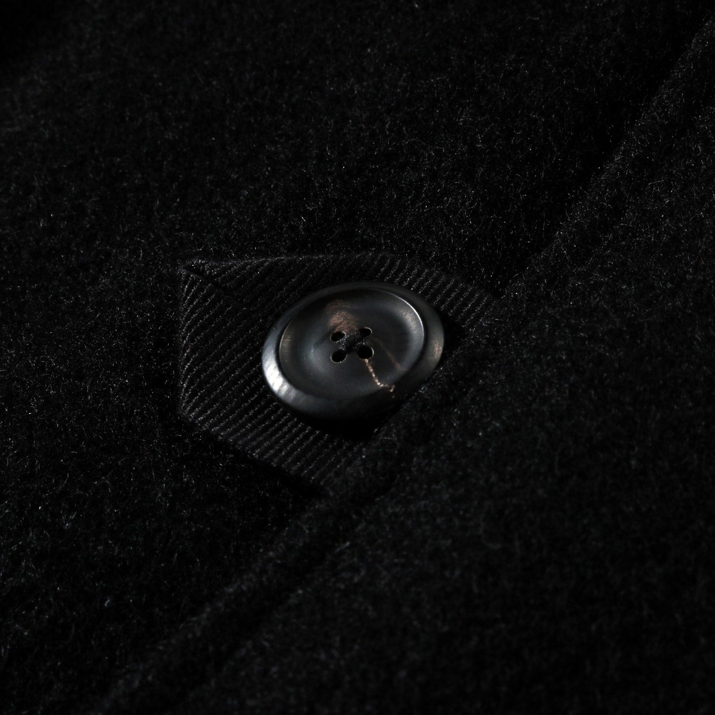 OUR LEGACY DULUTH JACKET CLASSIC BLACK STAMPED WOOL