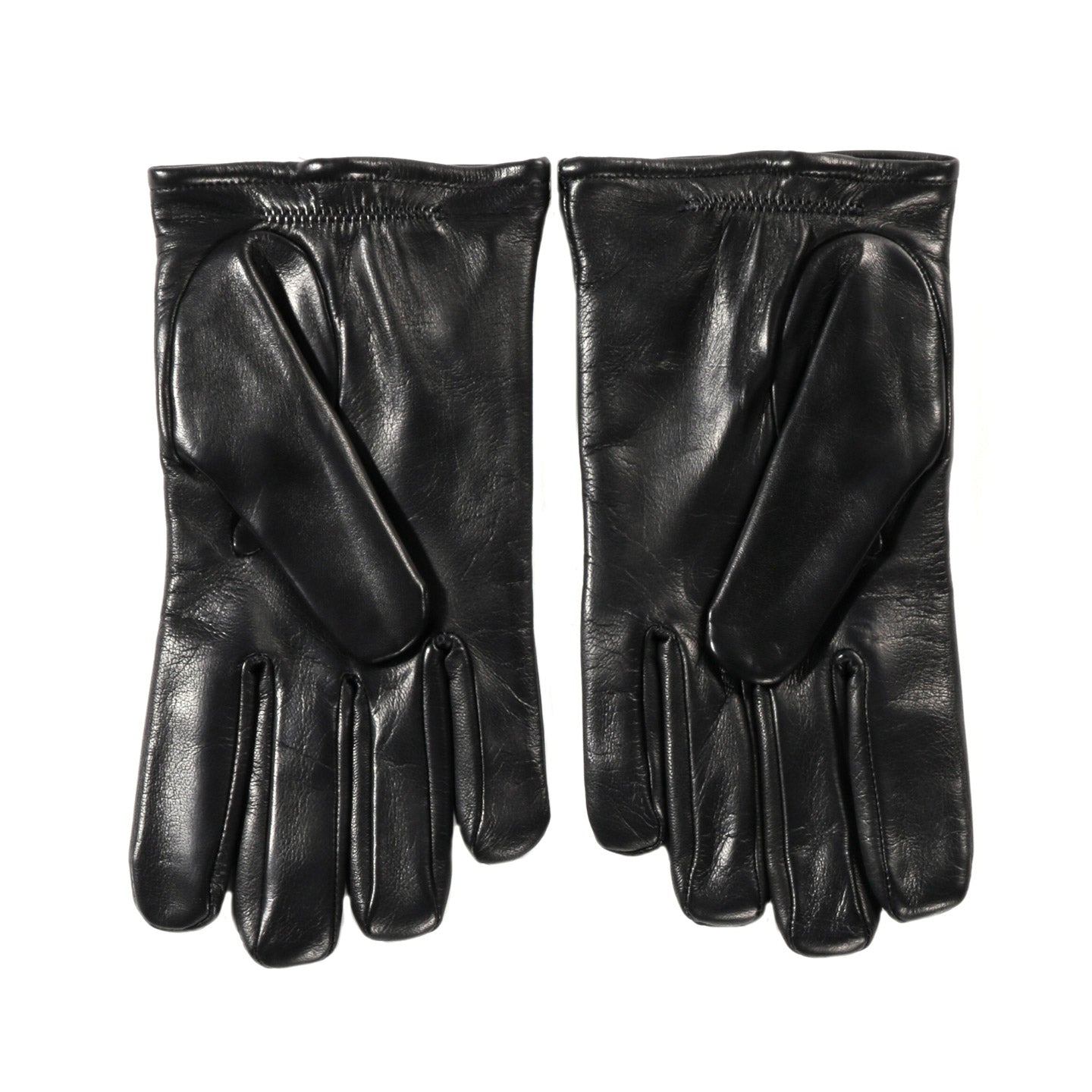 OUR LEGACY HIS GLOVES BLACK LEATHER