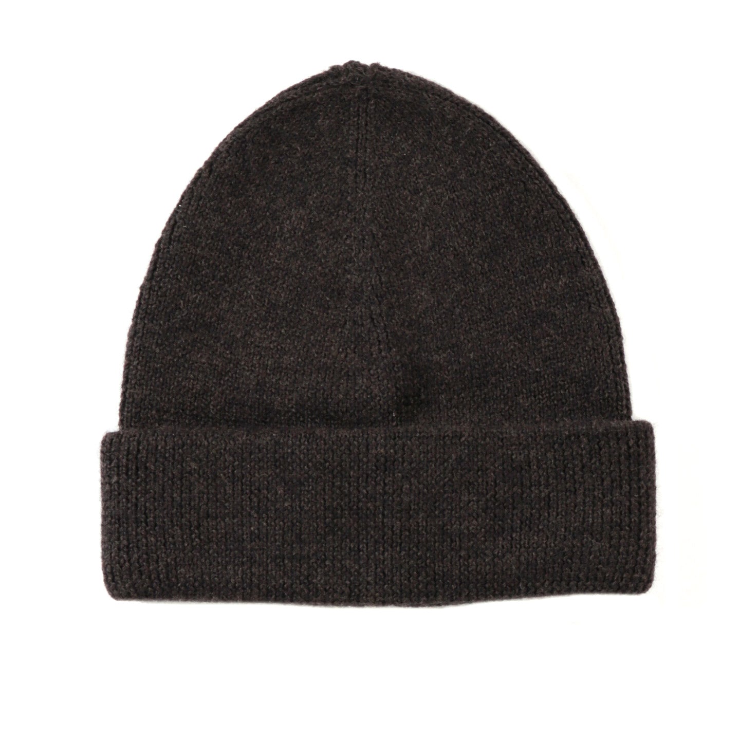 OUR LEGACY KNIT HAT UNIVERSITY BROWN RUSTIC MERINO