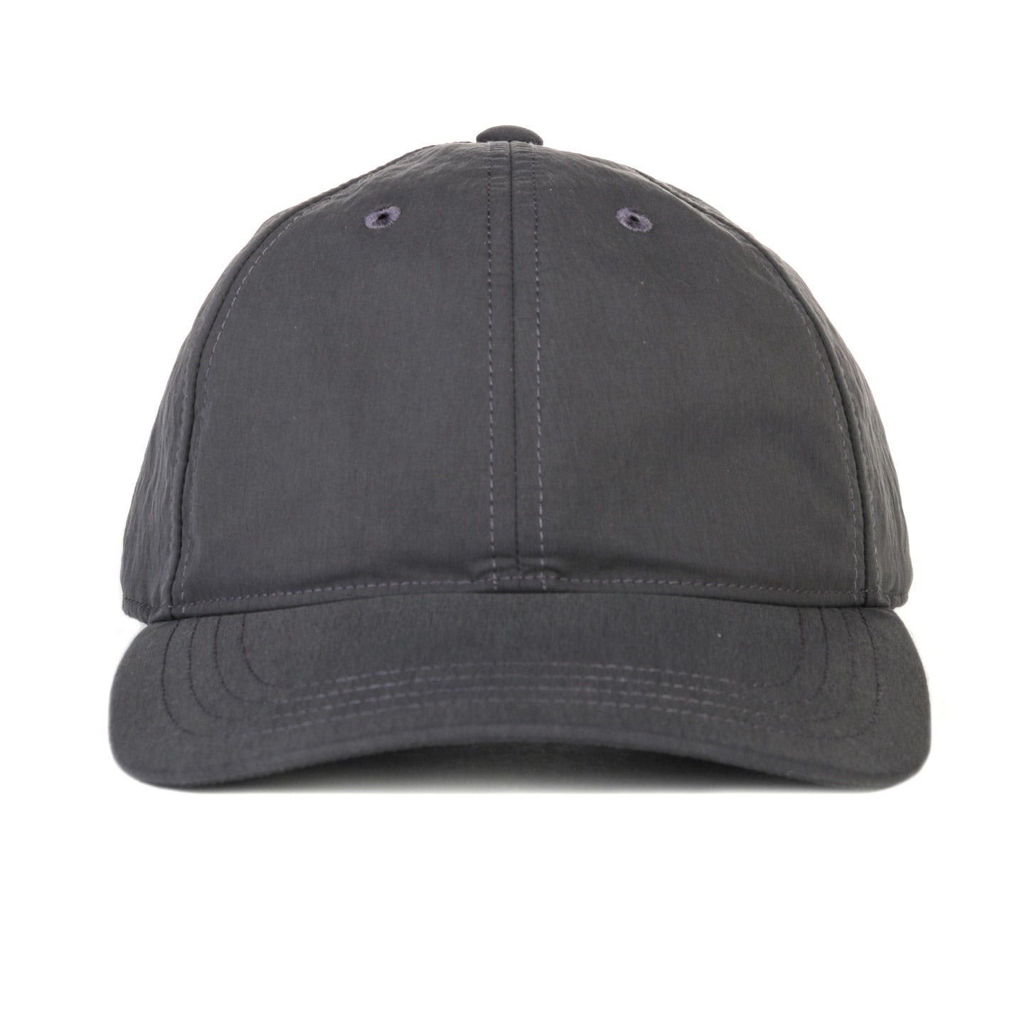 OUR LEGACY BALLCAP VAPOR CHARCOAL PEACHED NYLON