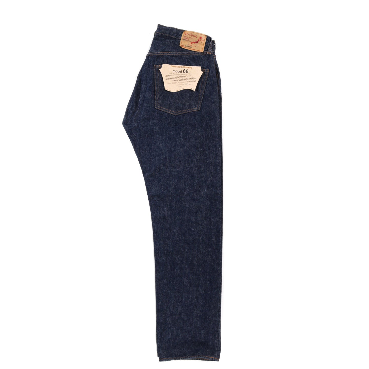 ORSLOW MODEL 66 1966'S STANDARD DENIM PANTS ONE WASH