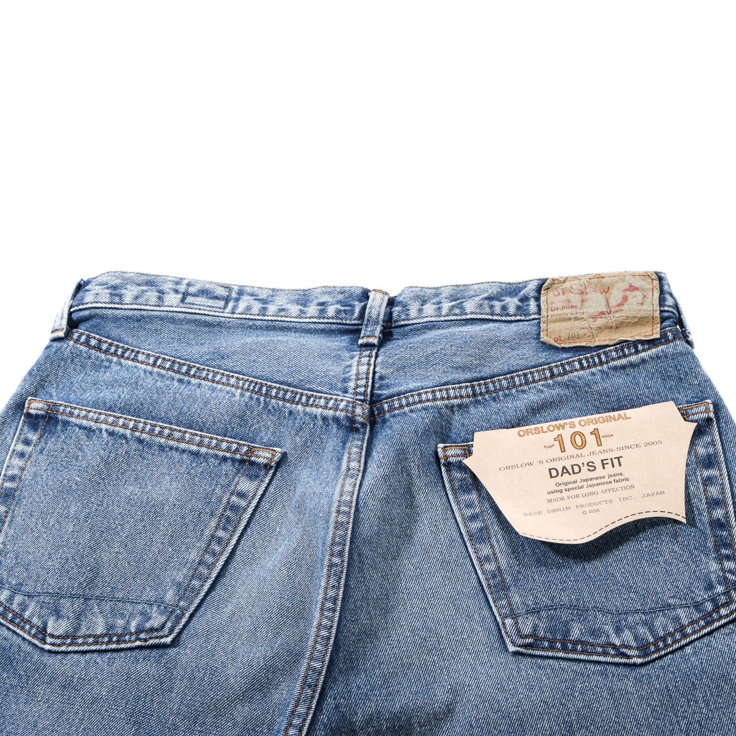 ORSLOW 101 DAD'S FIT DENIM PANTS USED