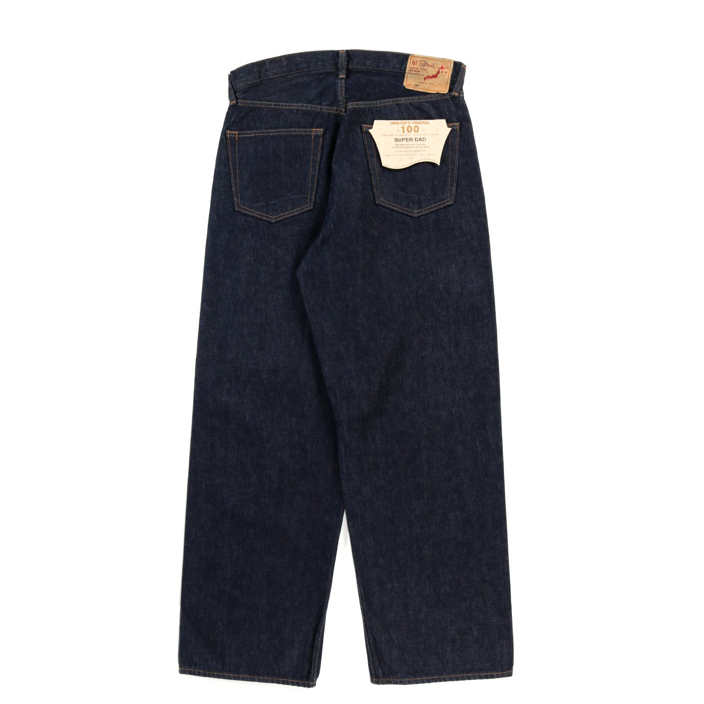 ORSLOW SUPER DAD'S DENIM PANTS ONE WASH