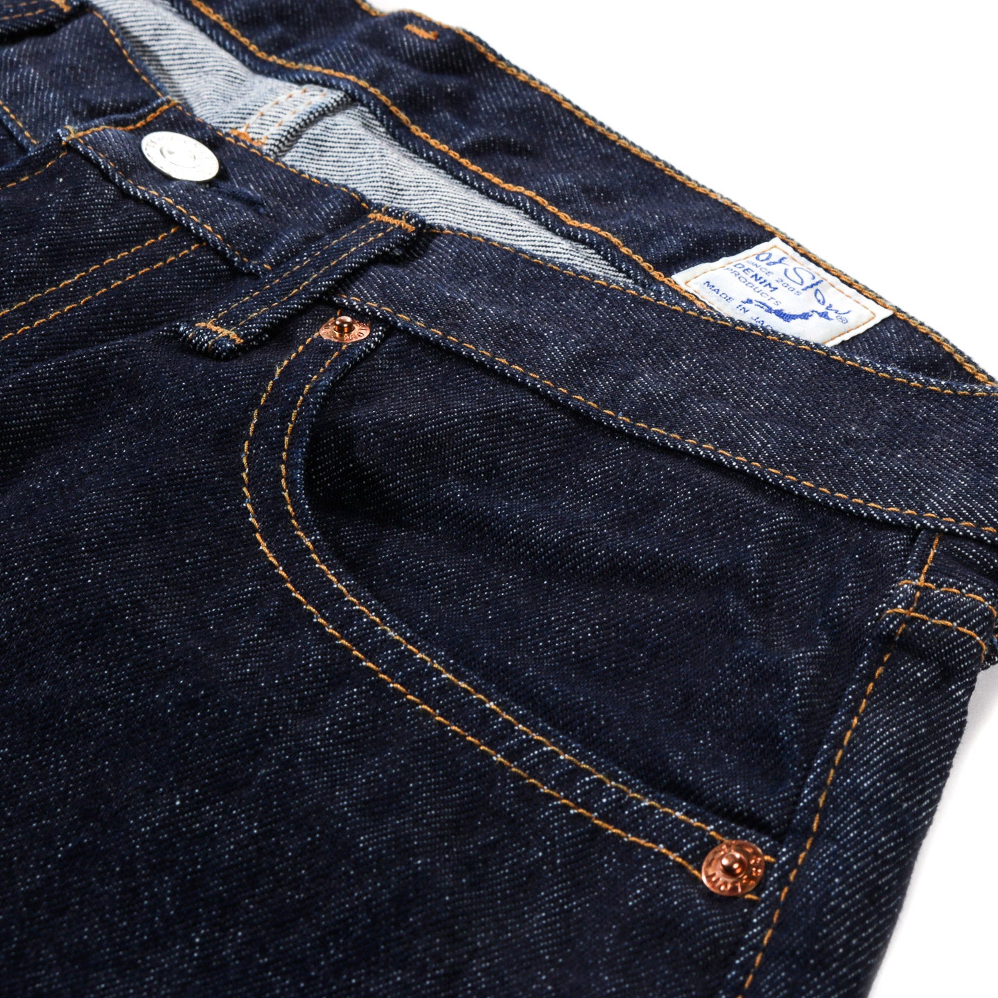 ORSLOW SUPER DAD'S DENIM PANTS ONE WASH