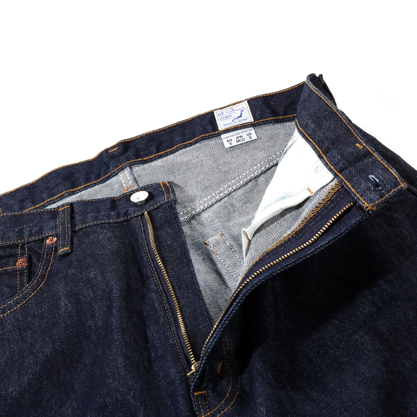 ORSLOW SUPER DAD'S DENIM PANTS ONE WASH