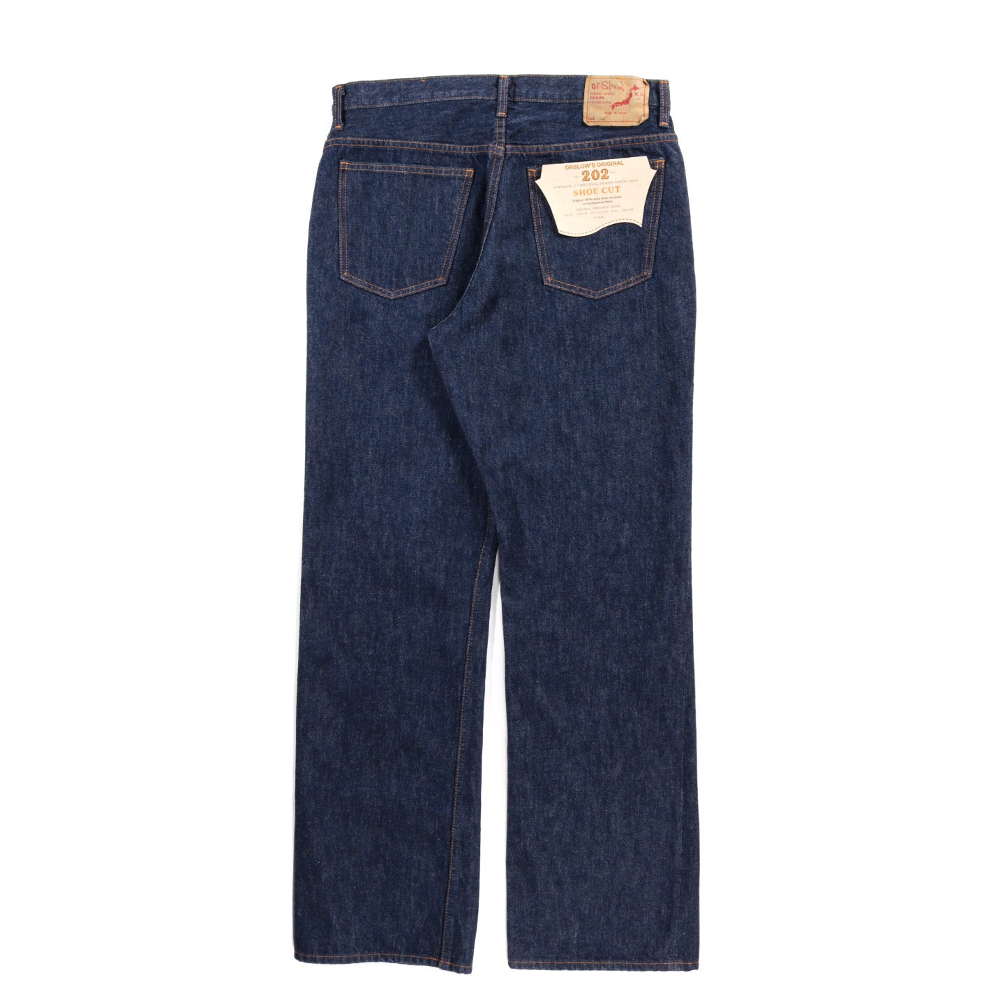 ORSLOW 202 SHOE CUT JEANS ONE WASH