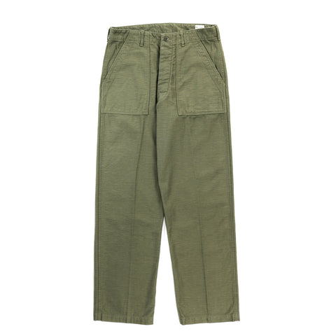 ORSLOW VINTAGE FIT FATIGUE PANTS DARK OLIVE