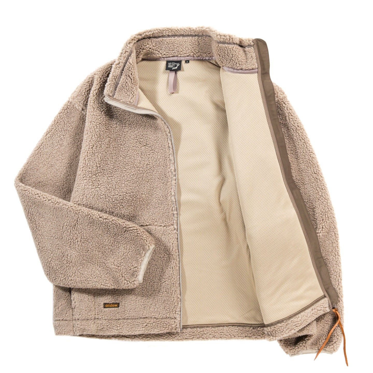 ORSLOW BOA FLEECE JACKET GRAIGE