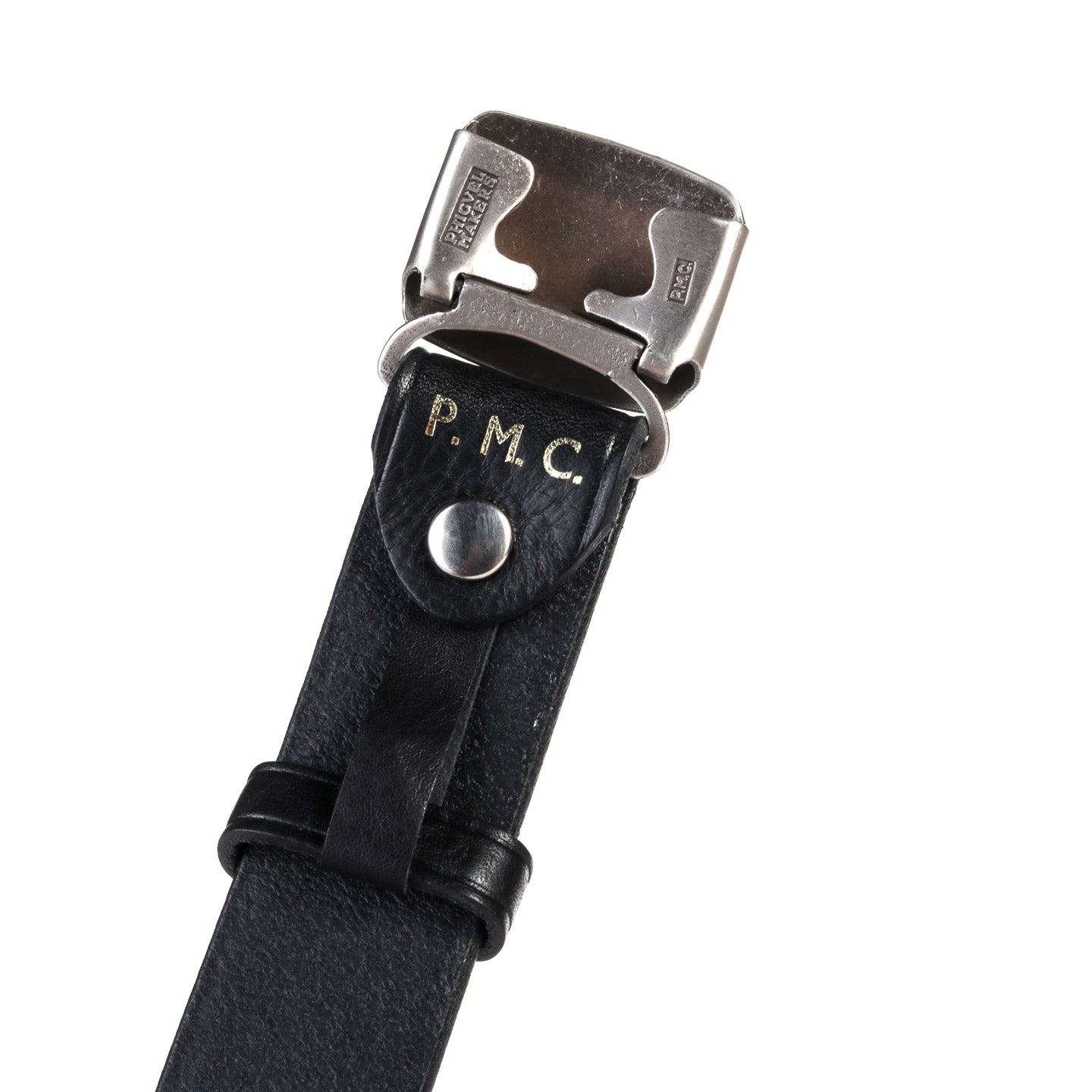 PHIGVEL MAKERS HICKOK BELT BLACK X SILVER