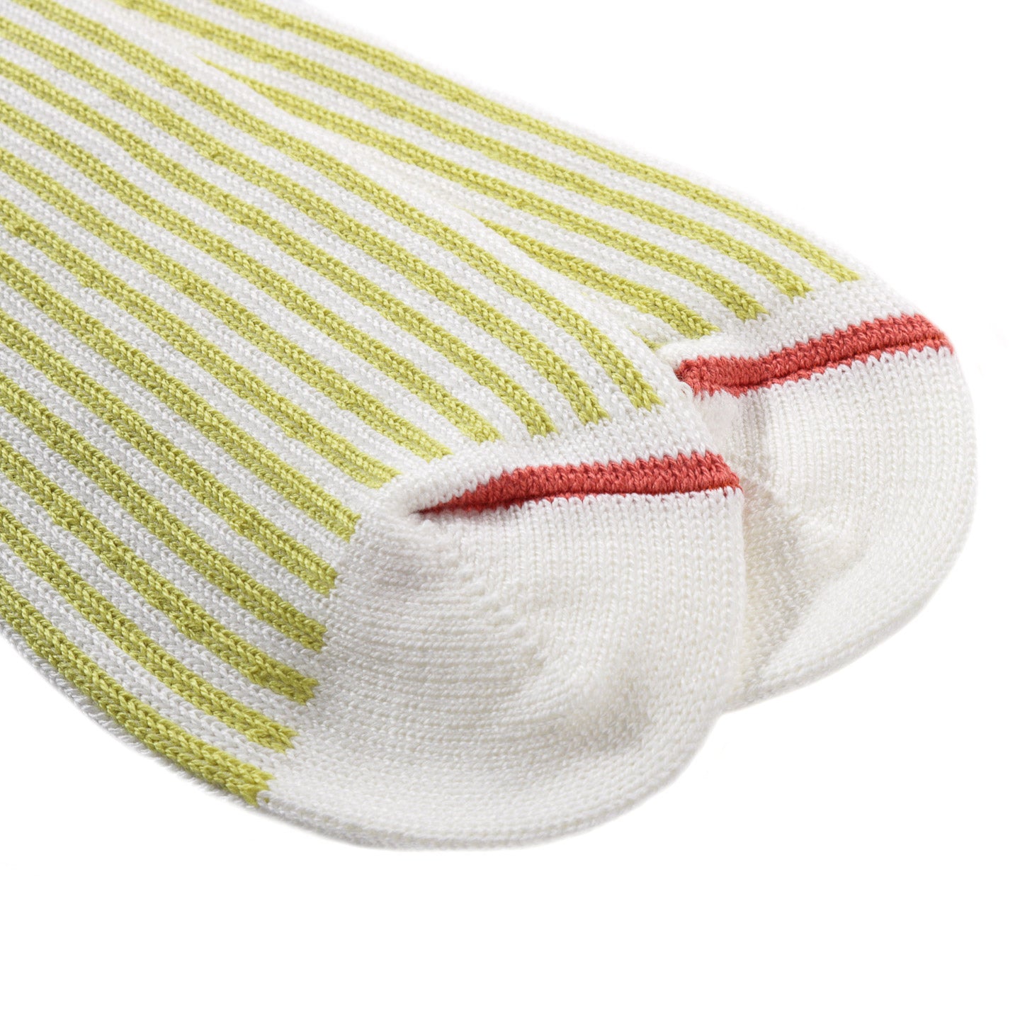 ROTOTO VERTICAL STRIPE SOCKS LIME