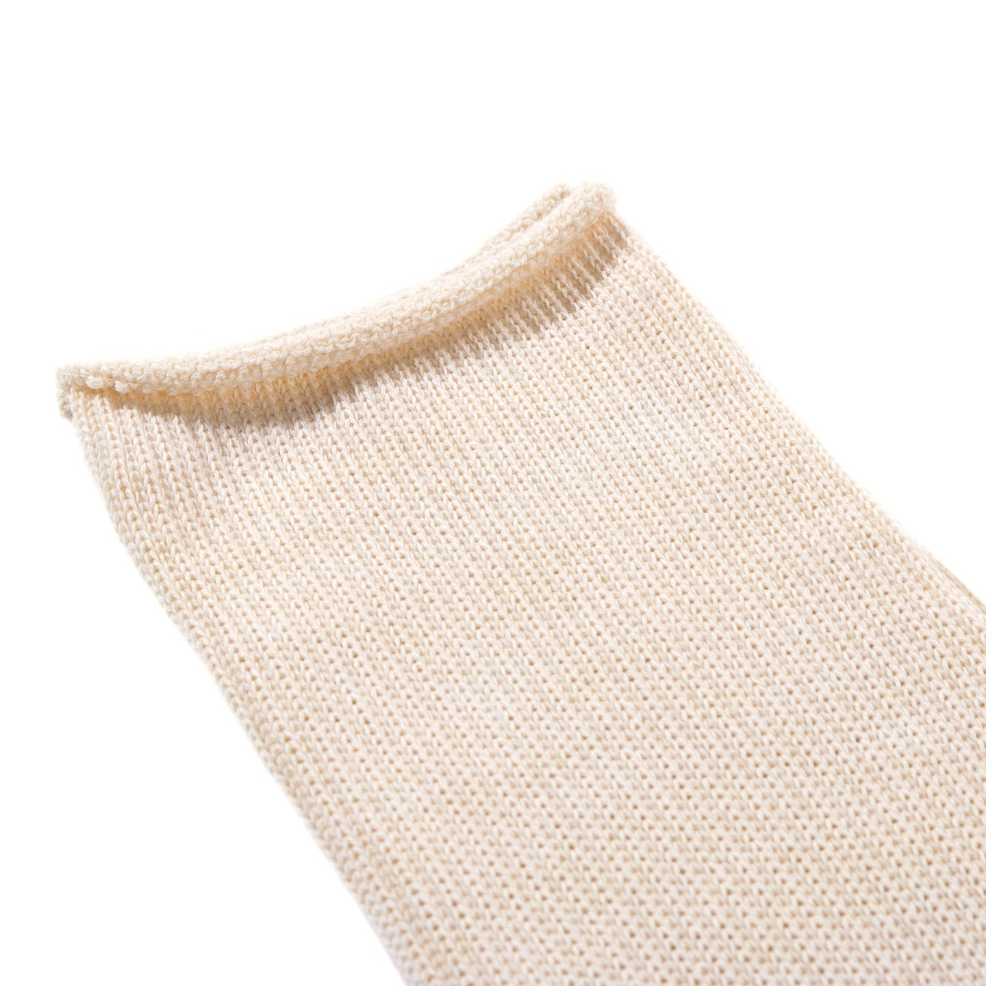 ROTOTO WASHI PILE SOCKS IVORY