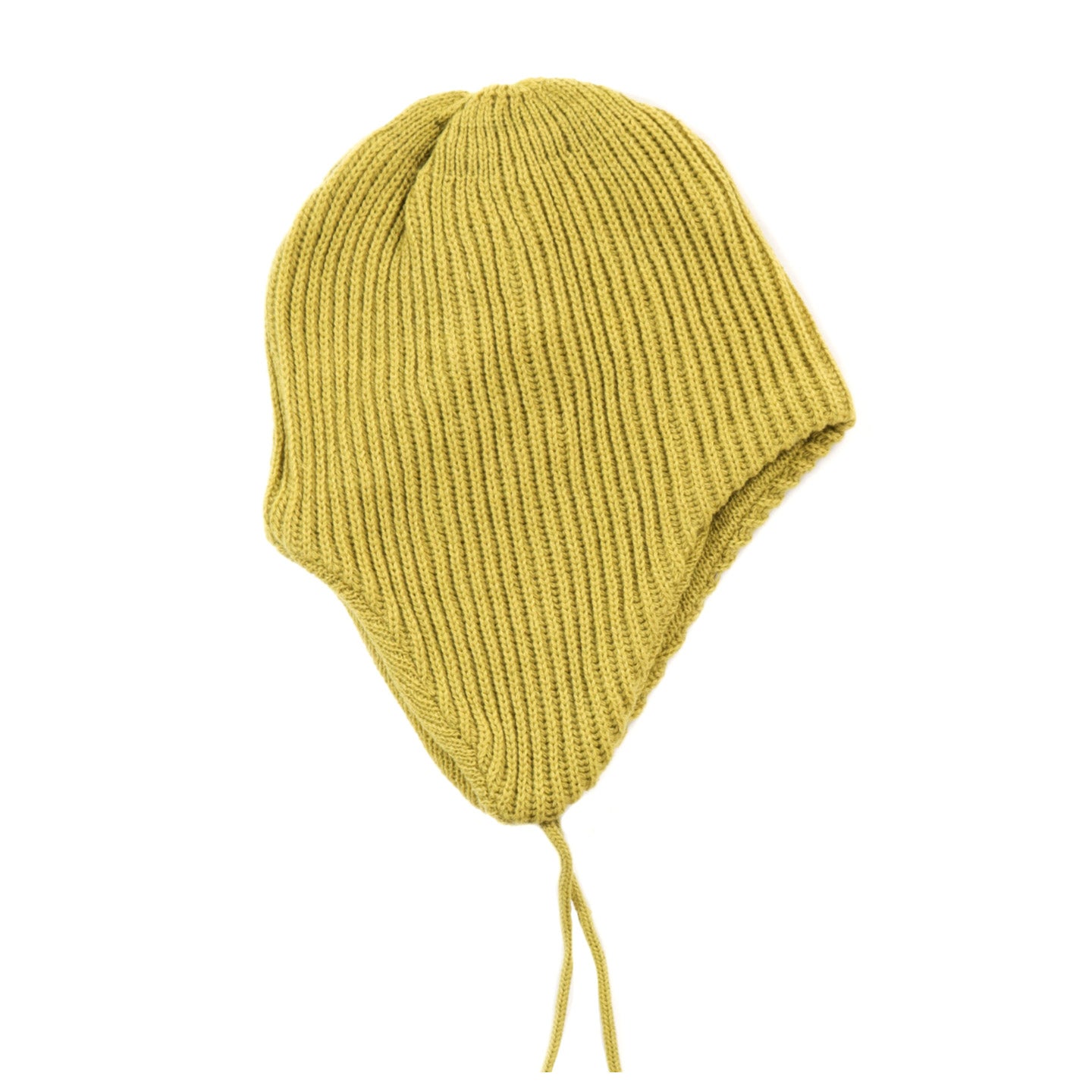 ROTOTO EAR FLAP BEANIE PISTACHIO