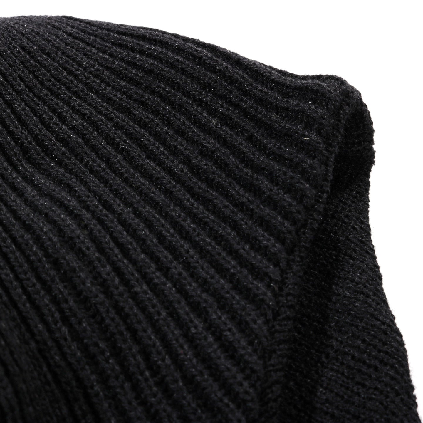 ROTOTO EAR FLAP BEANIE BLACK