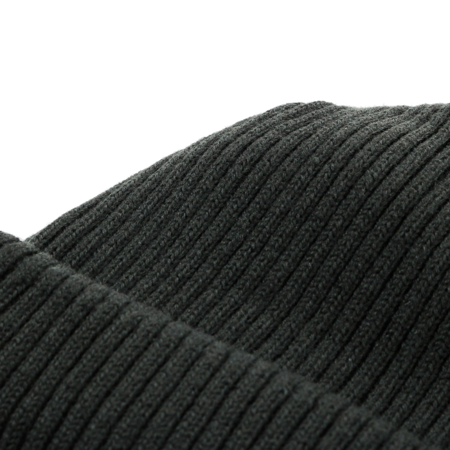 ROTOTO EXTRA FINE MERINO ROLL UP BEANIE D.GREEN