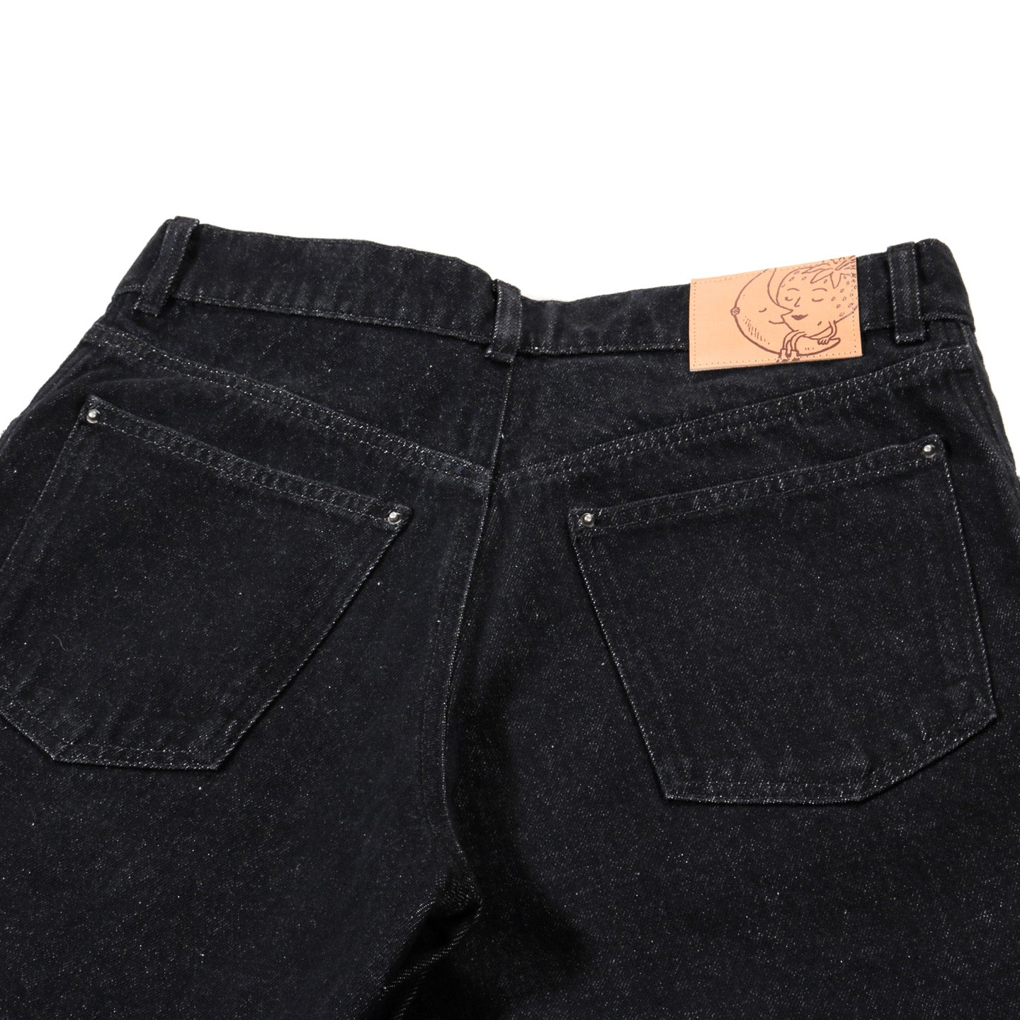 SKY HIGH FARM WORKWEAR STRAIGHT LEG JEANS BLACK