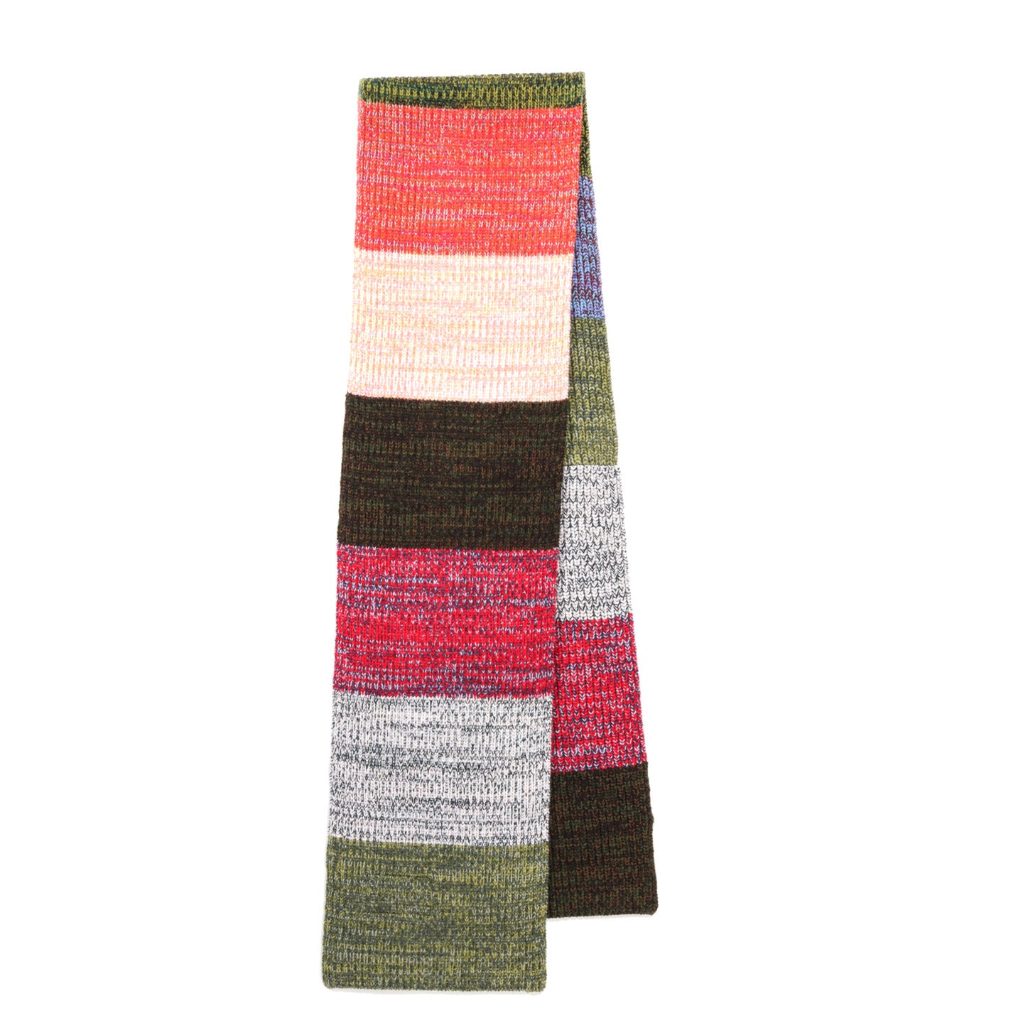 WASTE YARN PROJECT ANNE SCARF STRIPES - (B)