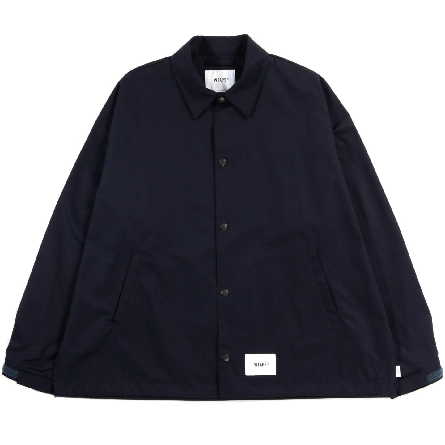 WTAPS CHIEF JACKET POLY TWILL NAVY