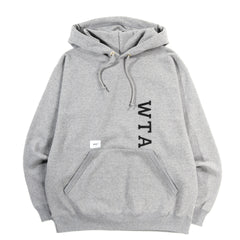 WTAPS COLLEGE HOODY ASH GREY | TODAY CLOTHING