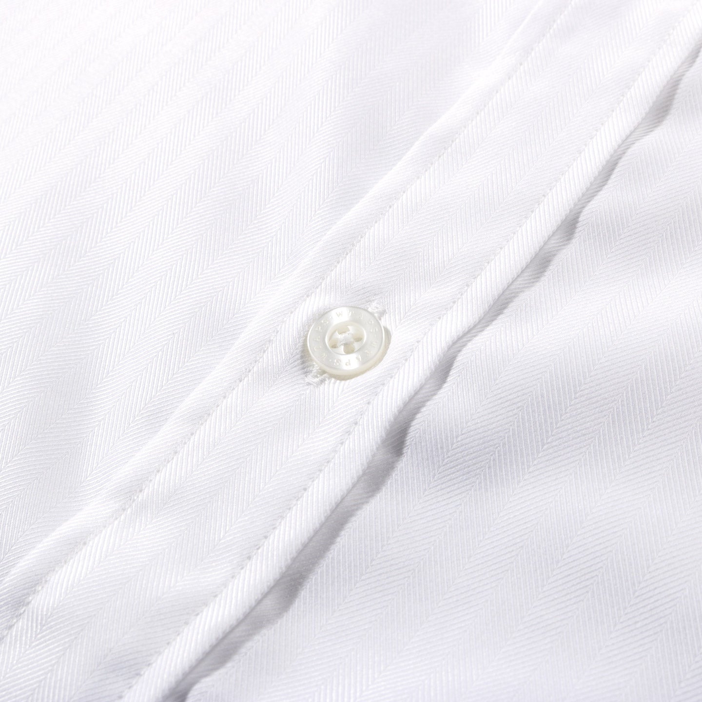 WTAPS REPO 02 SS SHIRT COOLMAX HERRINGBONE WHITE | TODAY CLOTHING