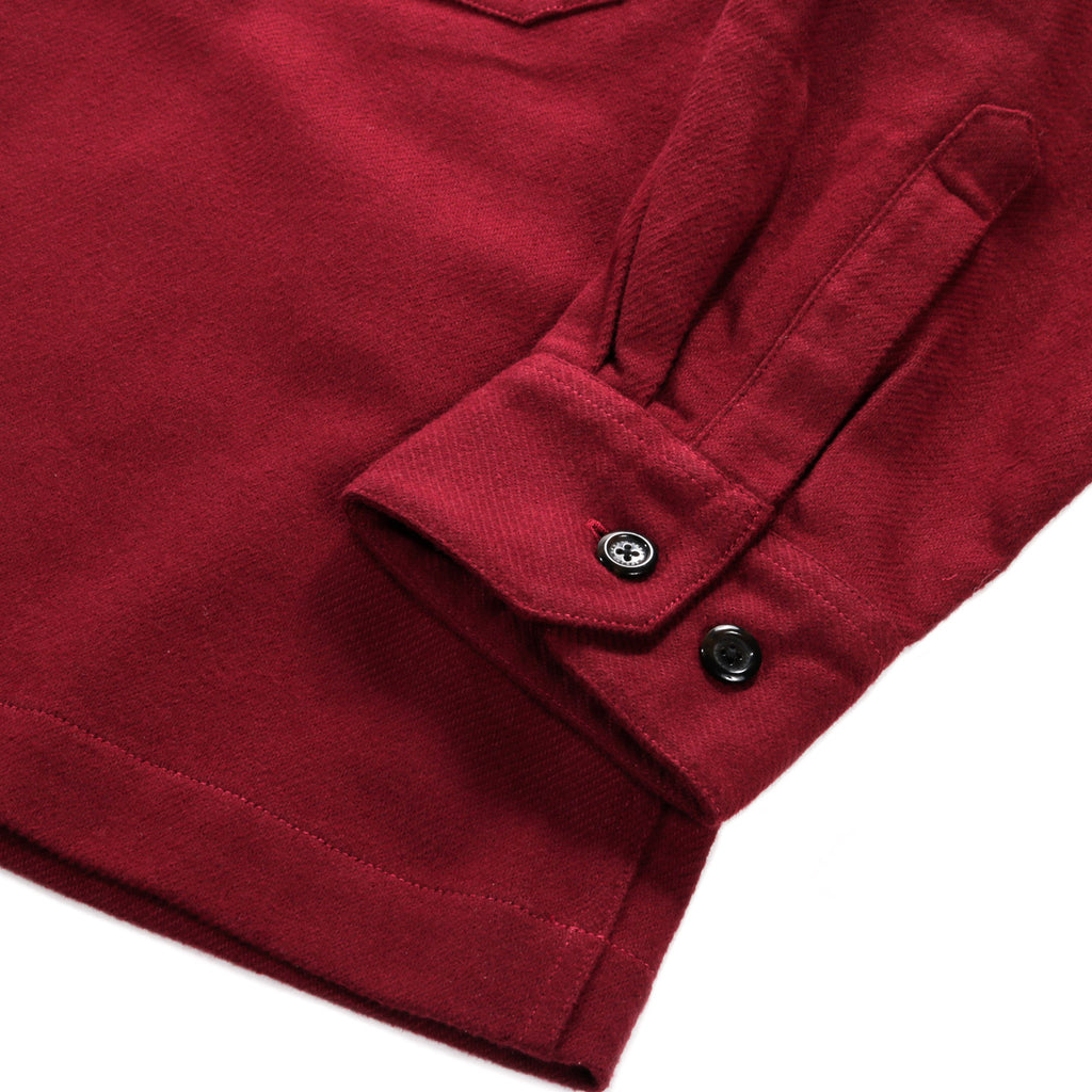 WTAPS DECK 02 SHIRT BURGUNDY