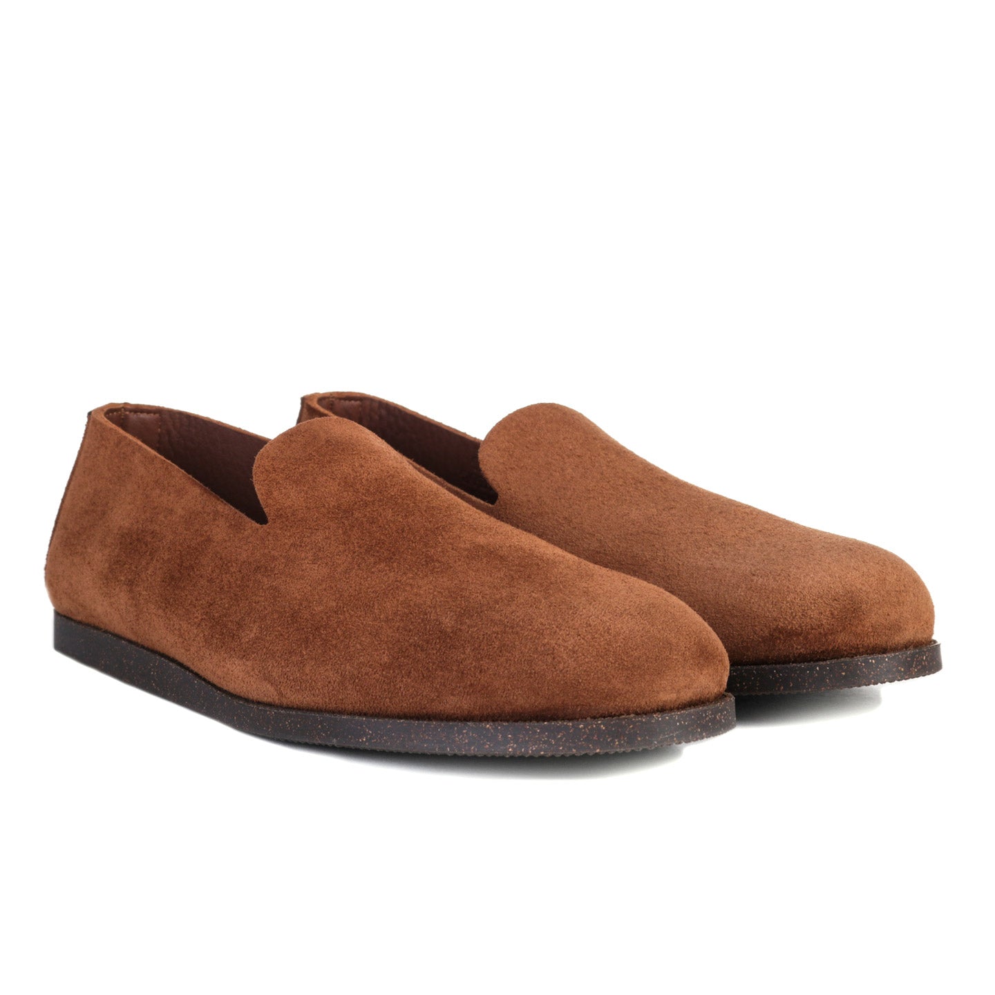 YUKETEN SUEDE SLIP-ON TOSCA SNUFF