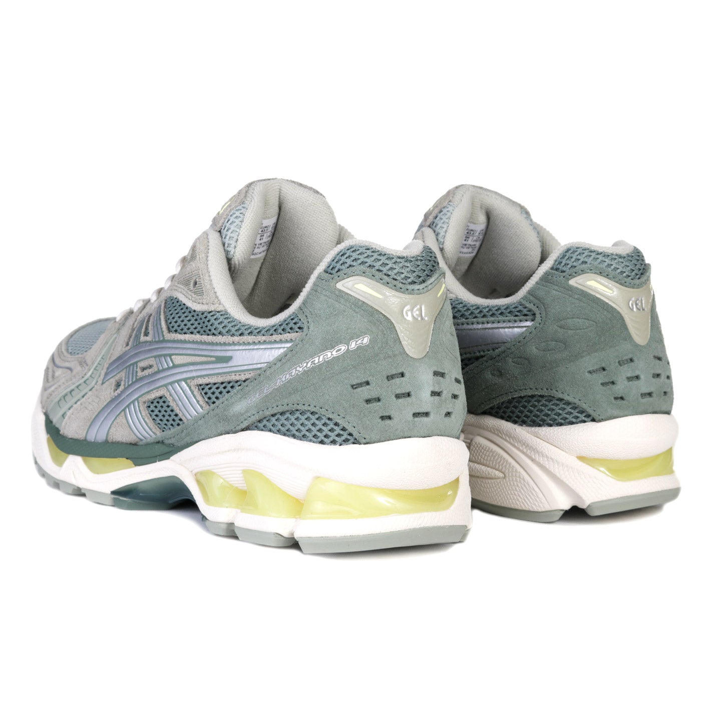 ASICS GEL-KAYANO 14 OLIVE GREY / PURE SILVER