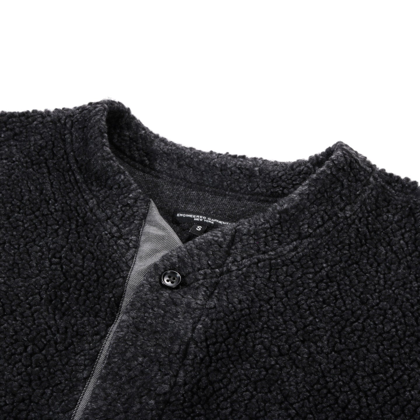 Suare Trucker Wool Knit Jacket Charcoal