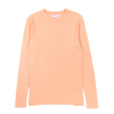 ERL WAFFLE LS T-SHIRT ORANGE