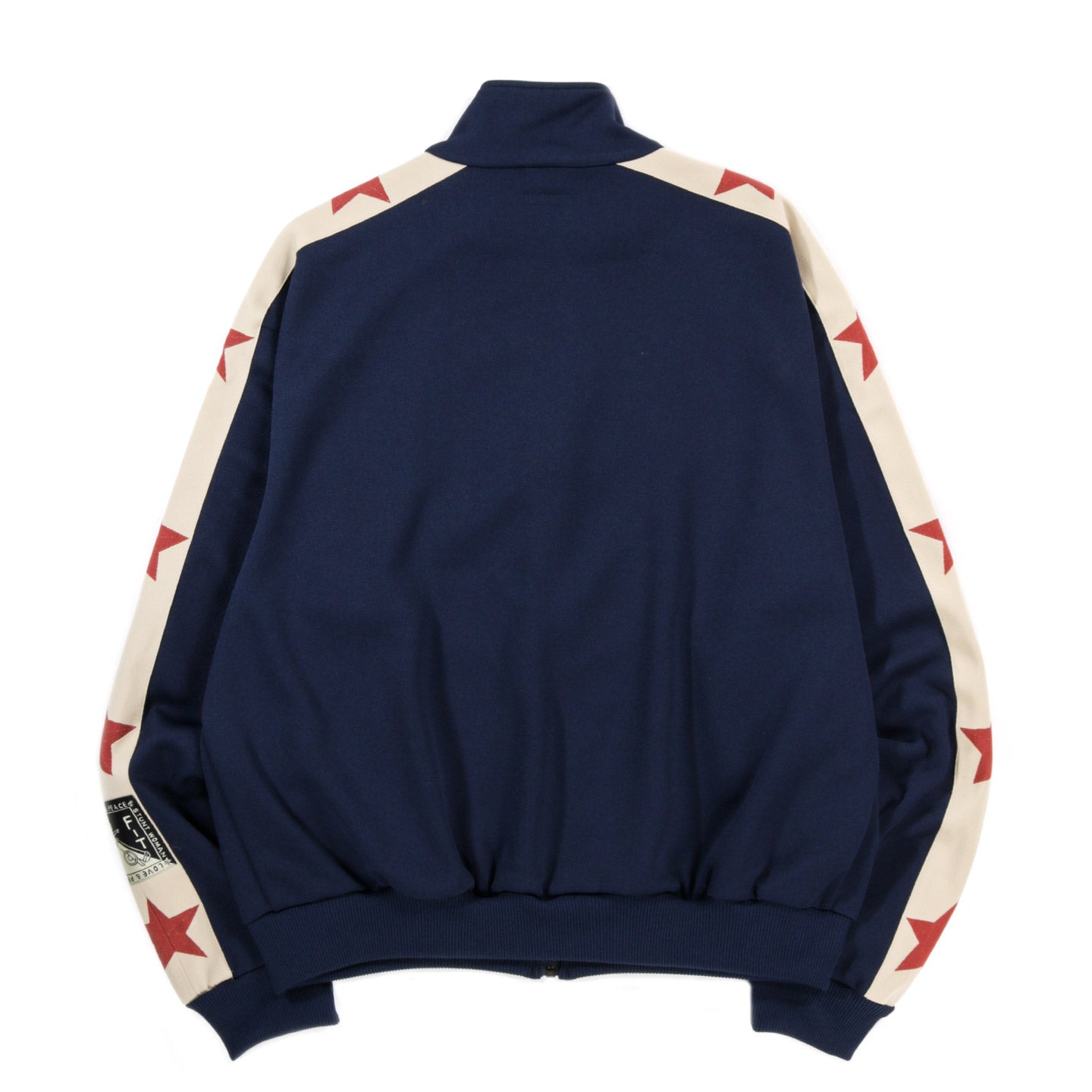 KAPITAL STUNT MAN & WOMAN TRACK JACKET NAVY | TODAY CLOTHING