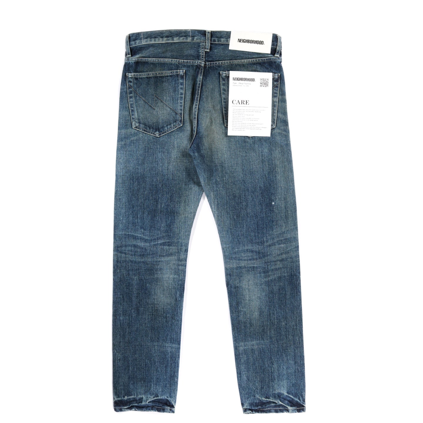 NEIGHBORHOOD WASHED DP NARROW INDIGO