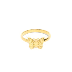 NEEDLES PAPILLON RING 18K GOLD PLATED | TODAY CLOTHING