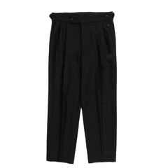 NEEDLES TUCKED SIDE TAB TROUSER POLY / RAYON DOUBLE