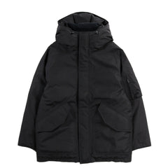 NANAMICA GORE-TEX DOWN COAT BLACK | TODAY CLOTHING