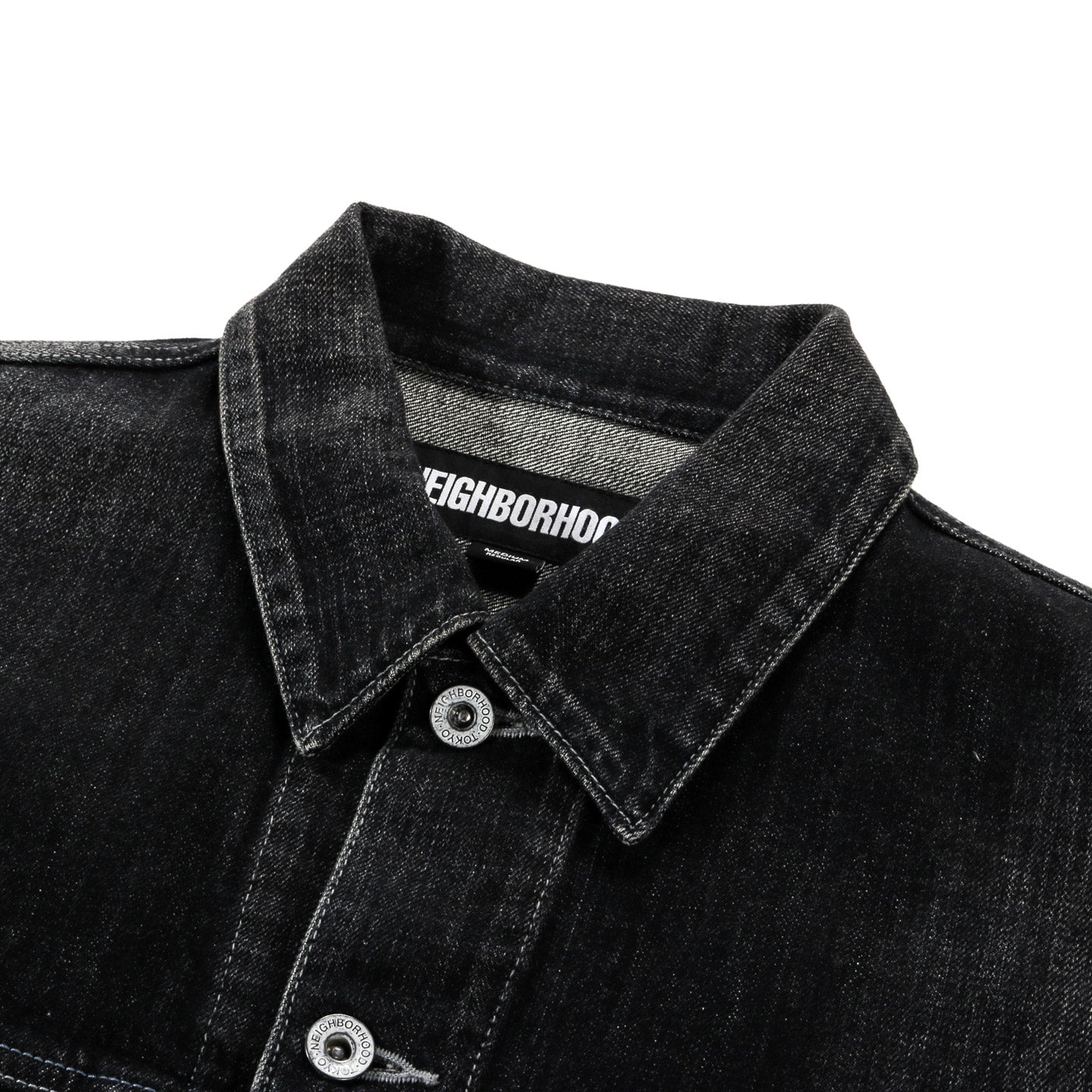 NEIGHBORHOOD DENIM TYPE-4 JACKET WASHED BLACK