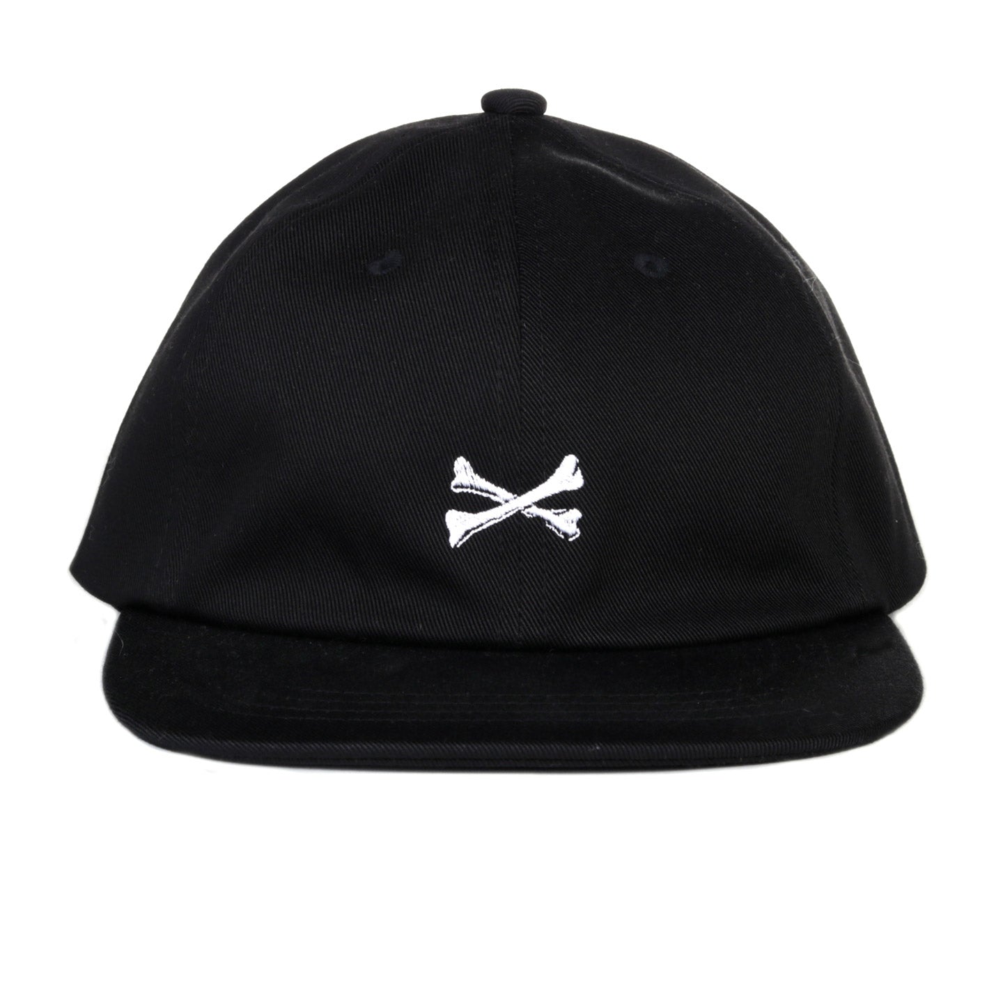 WTAPS T-6L 03 CAP BLACK EMB CROSSBONES