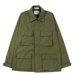 WTAPS MILL LS 01 SHIRT OLIVE DRAB NYCO RIPSTOP | TODAY