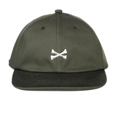 WTAPS T-6L 03 CAP OLIVE DRAB EMB CROSSBONES | TODAY